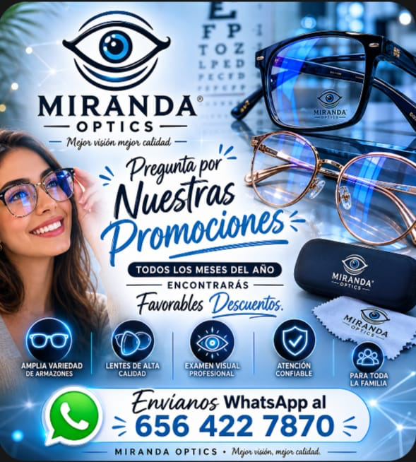 Imagen promocional actual de MIRAnda Optics